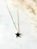 Black Star Necklace