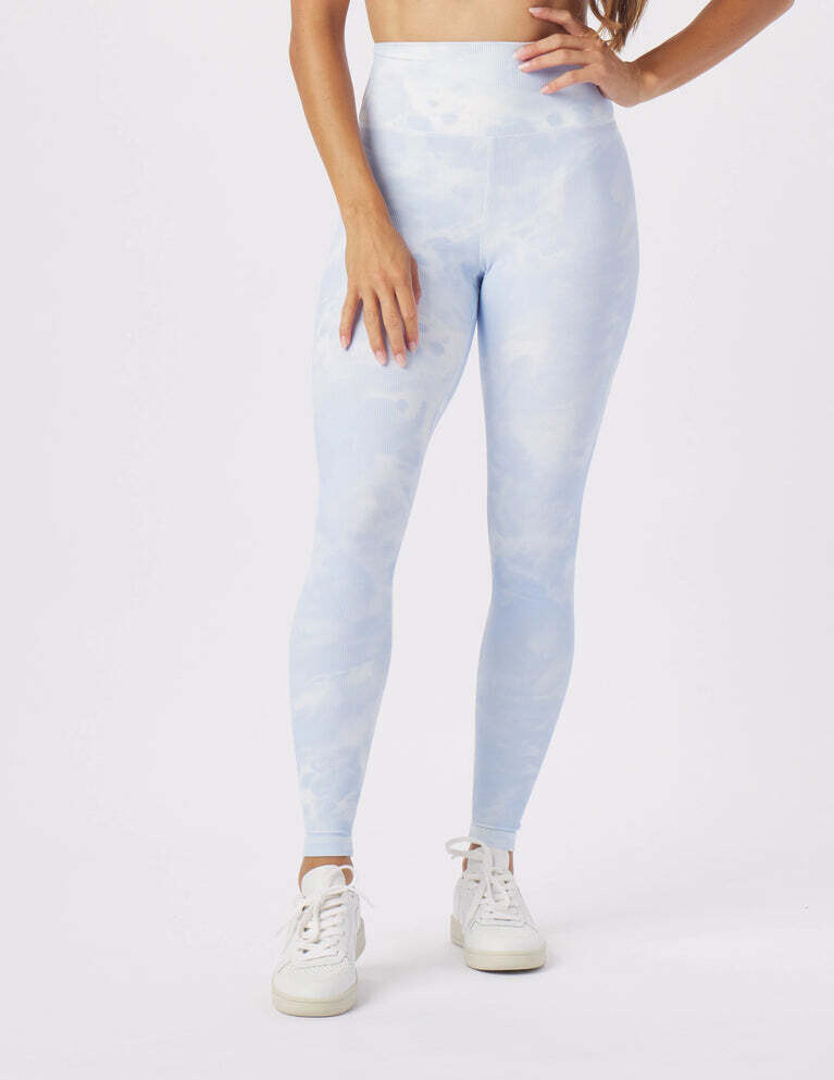 Sultry Legging Ice Blue Lava Dye