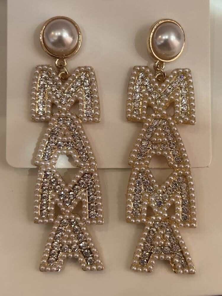 Mama Dangle Earrings
