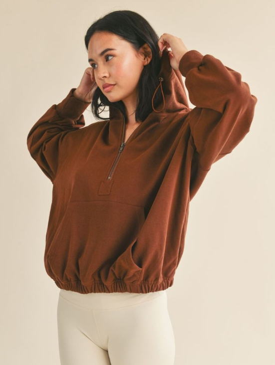 Essential Pullover-CINNAMON