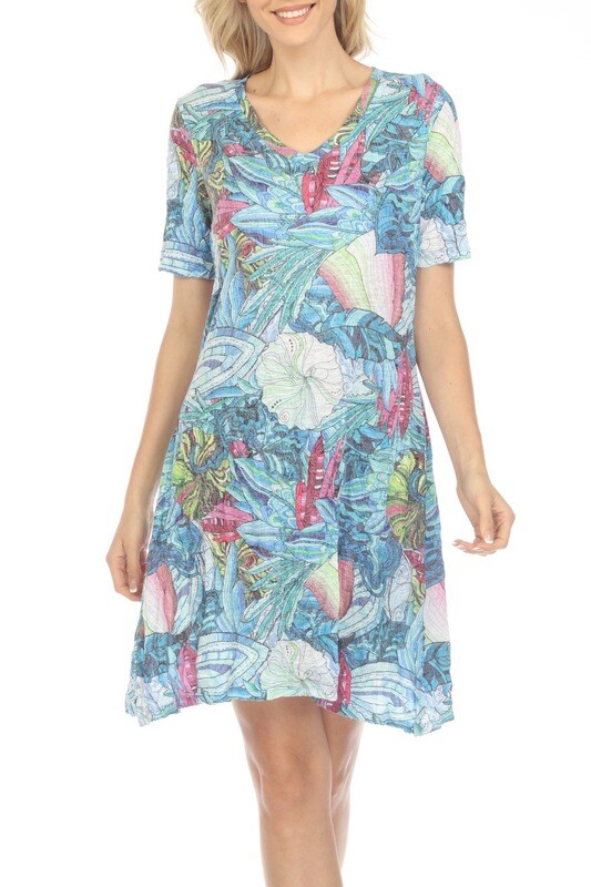 Lea Short Sleeve Dress