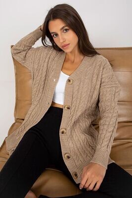 Kardiganas Beige spalvos RUE PARIS