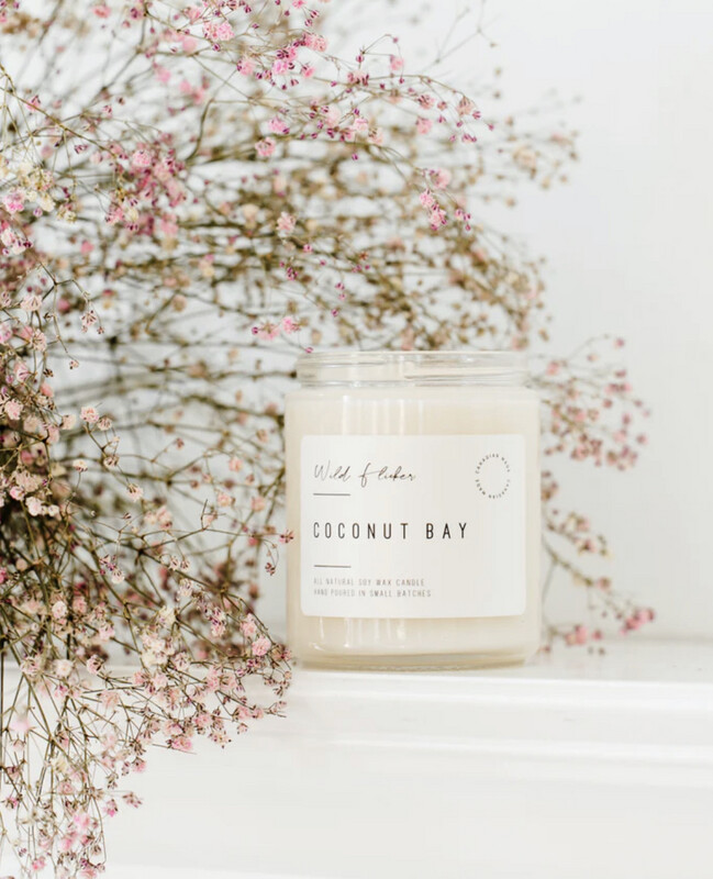 Coconut Bay 8oz Soy Candle