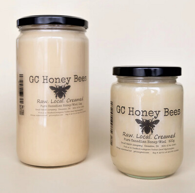 Raw Local Creamed Honey (500g)