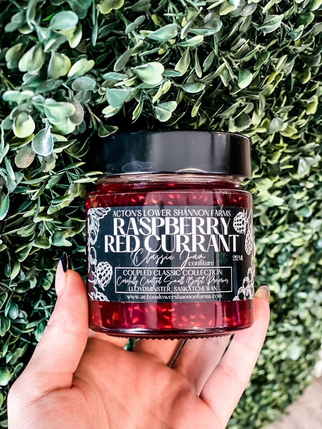 Raspberry Red Currant Jam