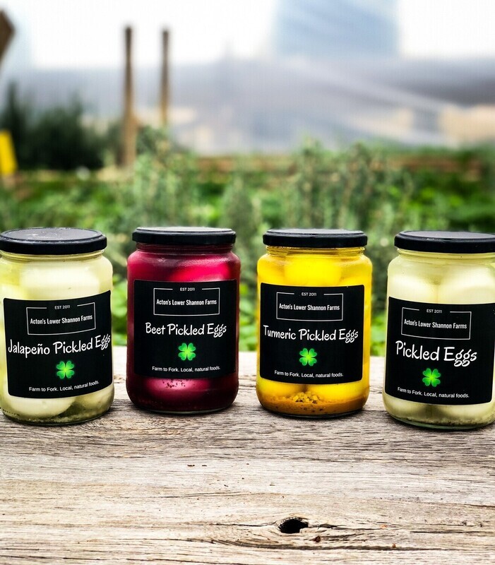 Turmeric Pickled Eggs