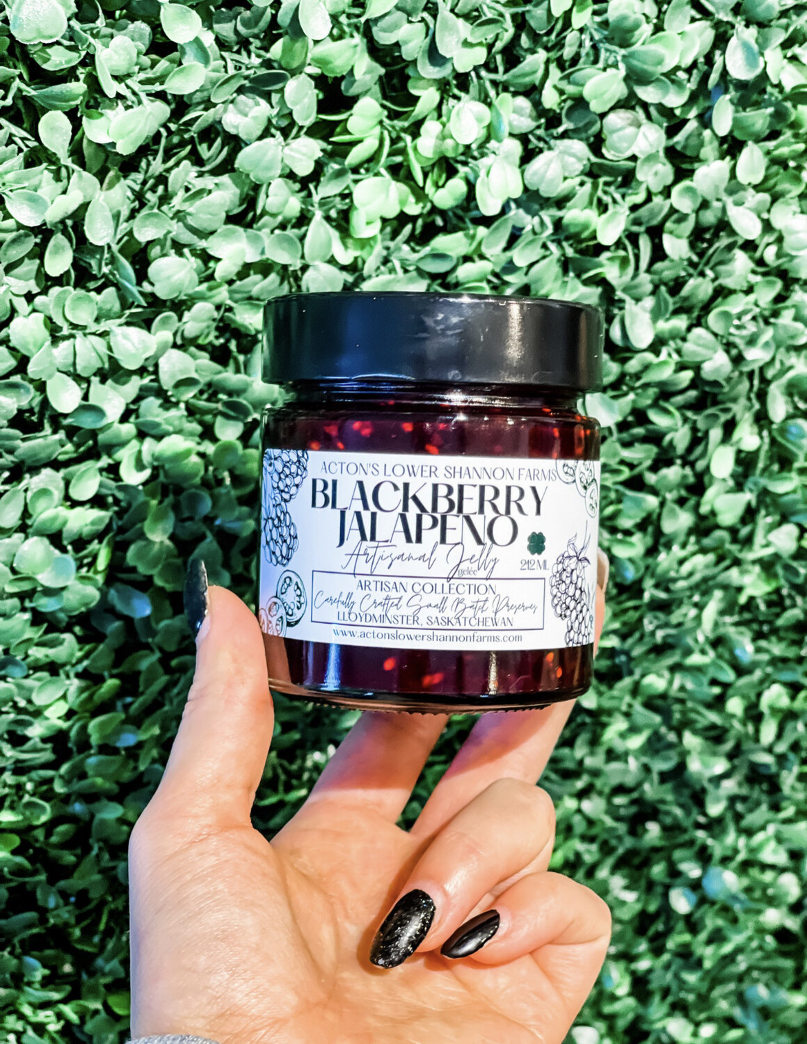 Blackberry Jalapeno Jelly