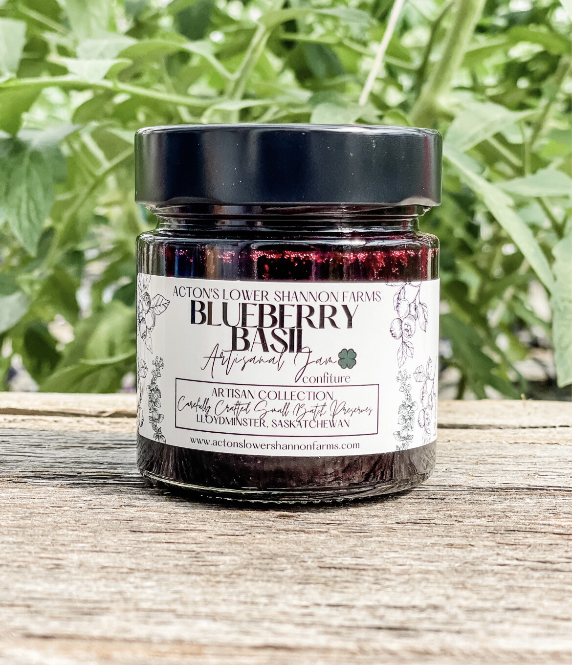 Blueberry Basil Jam