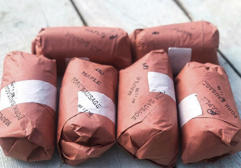 Brown Sugar and Maple Breakfast Sausages