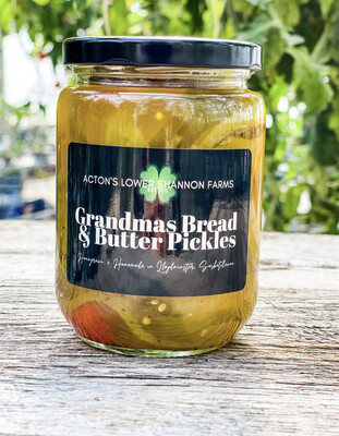 Grandma's Bread and Butter Pickles (250ml)