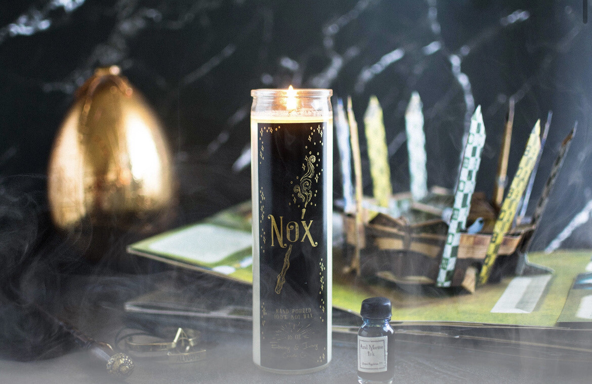 Nox 16oz Soy Wax Candle (HP-Wizarding Collection)