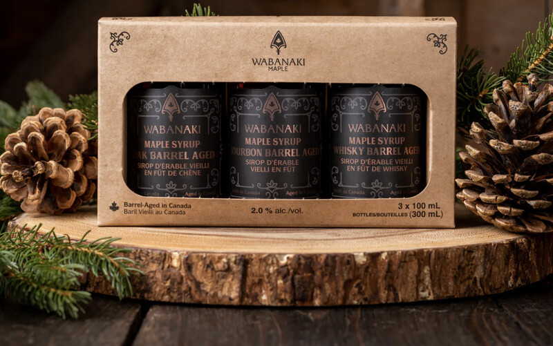 Barrel Aged Maple Syrup Trio