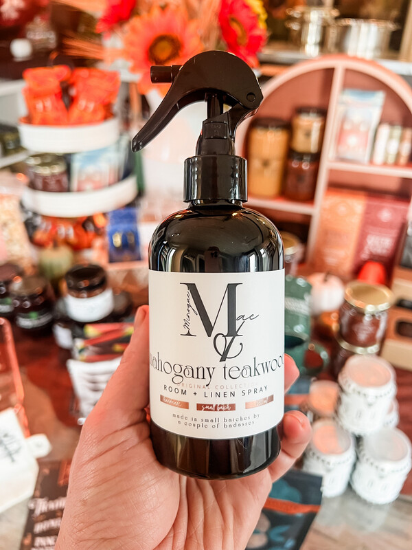 Mahogany Teakwood Room + Linen Spray