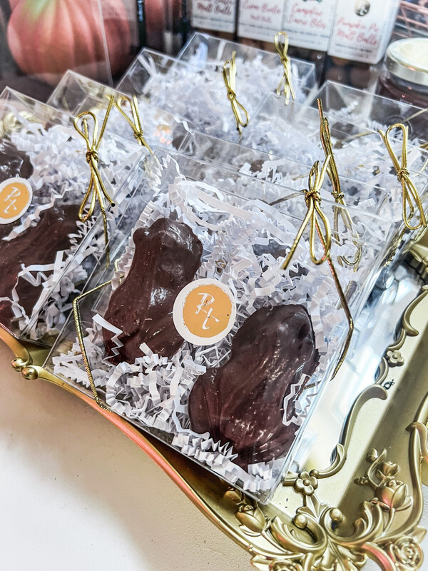 Milk Chocolate Caramel Chocolate Frog (Harry Potter Inspired)