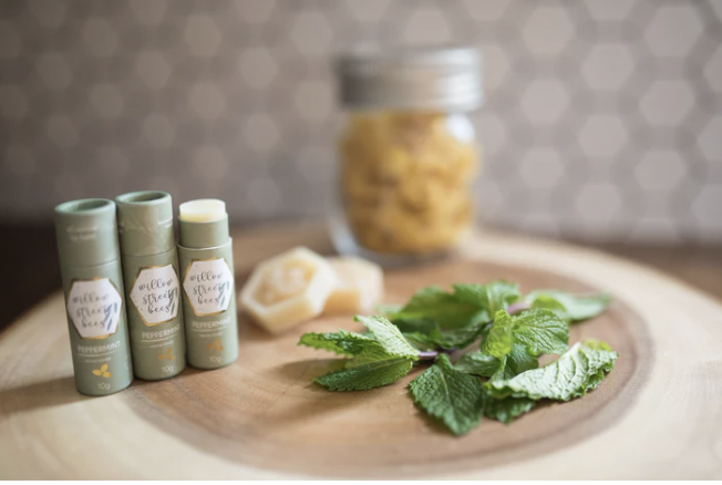 Willow Street Bees Peppermint Lip Balm