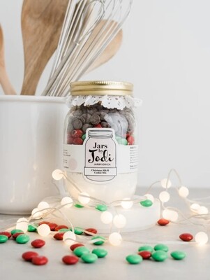 Jars by Jodi Christmas M&M Cookie Mix