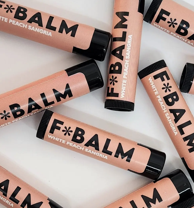 White Peach Sangria Lip Balm