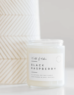 Black Raspberry 8oz Candle