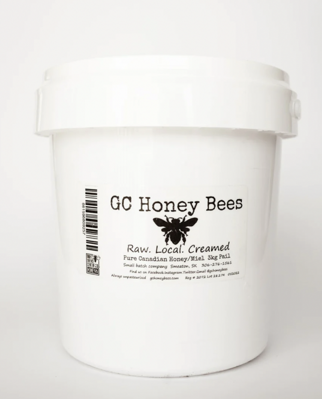 Raw Local Creamed Honey (3kg) Pail