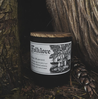 Dark Harvest Soy Fall Candle by Folklore Candle Co. (10 oz)