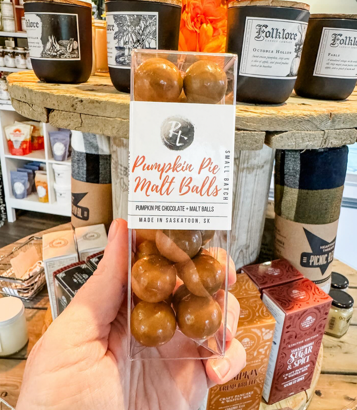 Pumpkin Pie Malt Balls