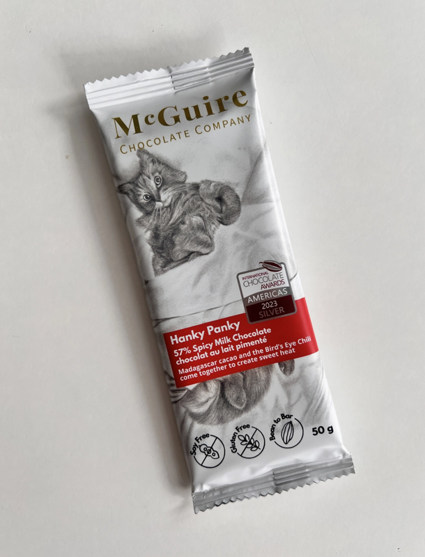 Hanky Panky 57% Spicy Milk Chocolate Bar