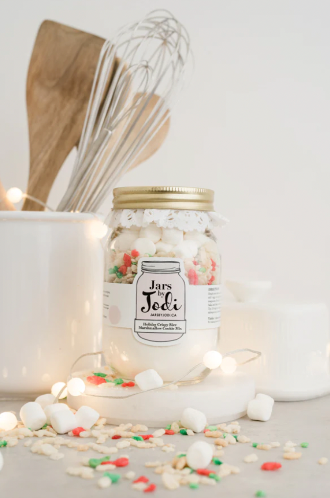 Jars by Jodi Holiday Rice Krispie Cookies