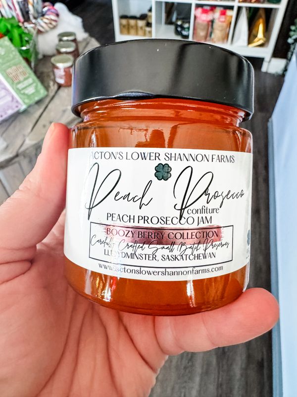 Peach Prosecco Jam