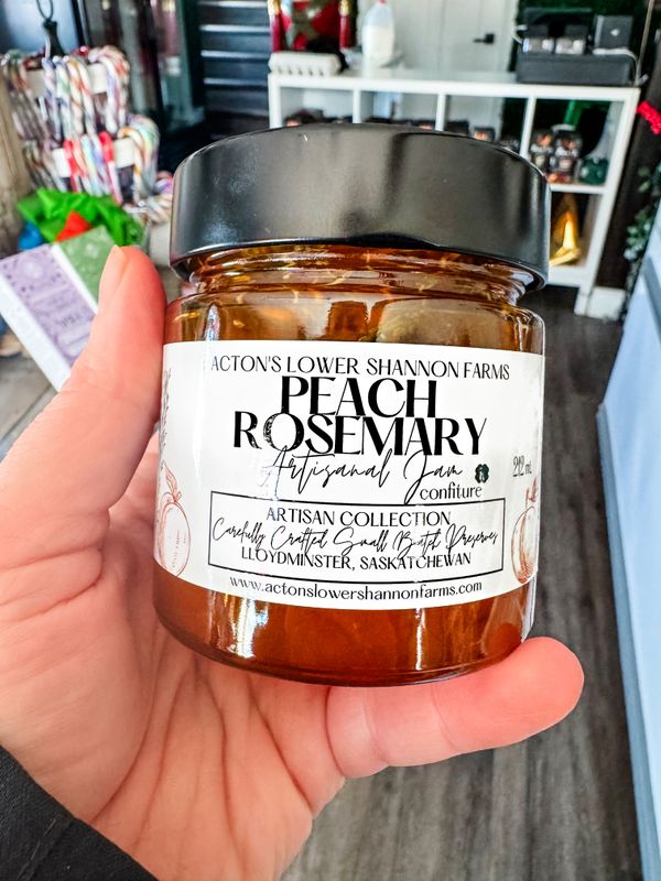Peach Rosemary Jam