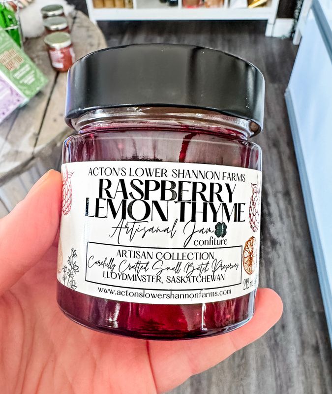 Raspberry Lemon Thyme Jam