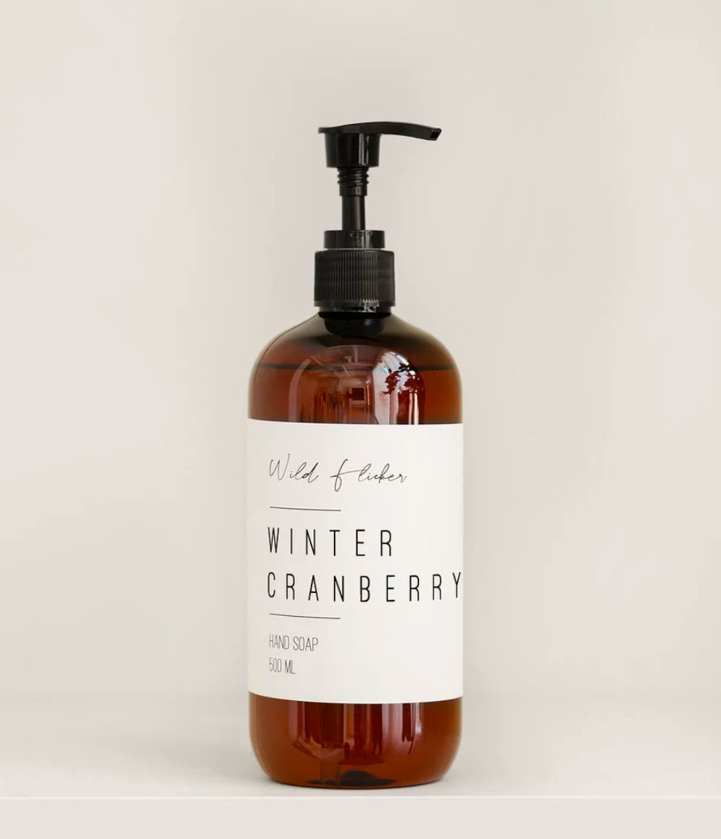 Winter Cranberry Hand Soap (500ml)