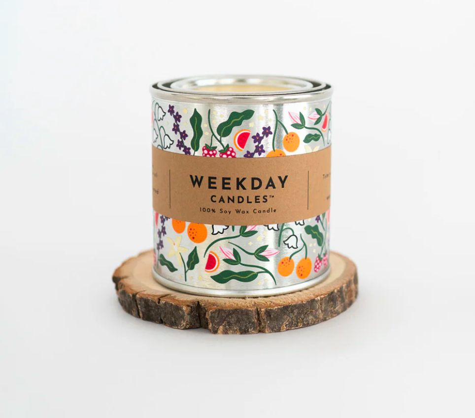 Zen Paint Tin Candle