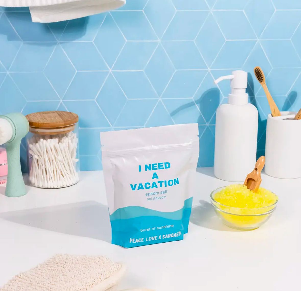 I Need A Vacation Epsom Salt Bath Soak