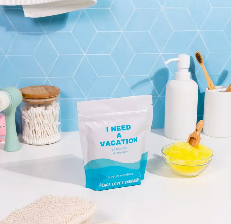 I Need A Vacation Epsom Salt Bath Soak