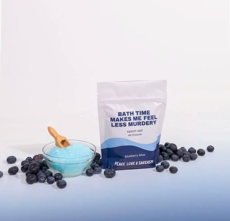 Bath Time Makes Me Feel Less Murdery Epsom Salt Bath Soak