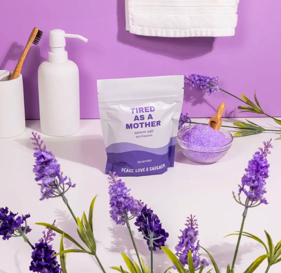 Tired as a Mother Epsom Salt Bath Soak