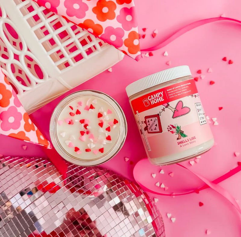 Smells Like A Love Story 8oz Soy Candle