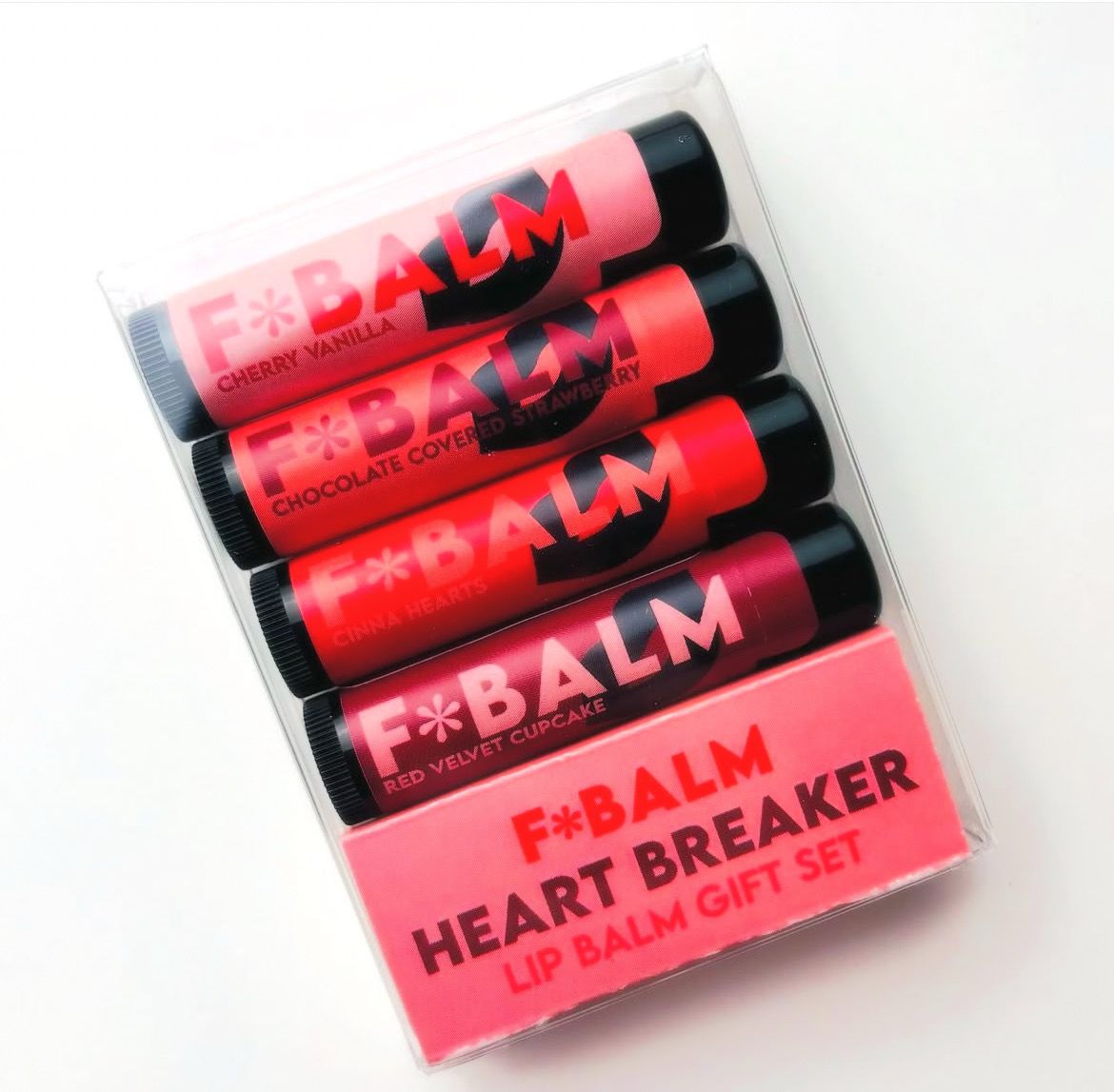 *Valentine* Heart Breaker Lip Balm Gift Set