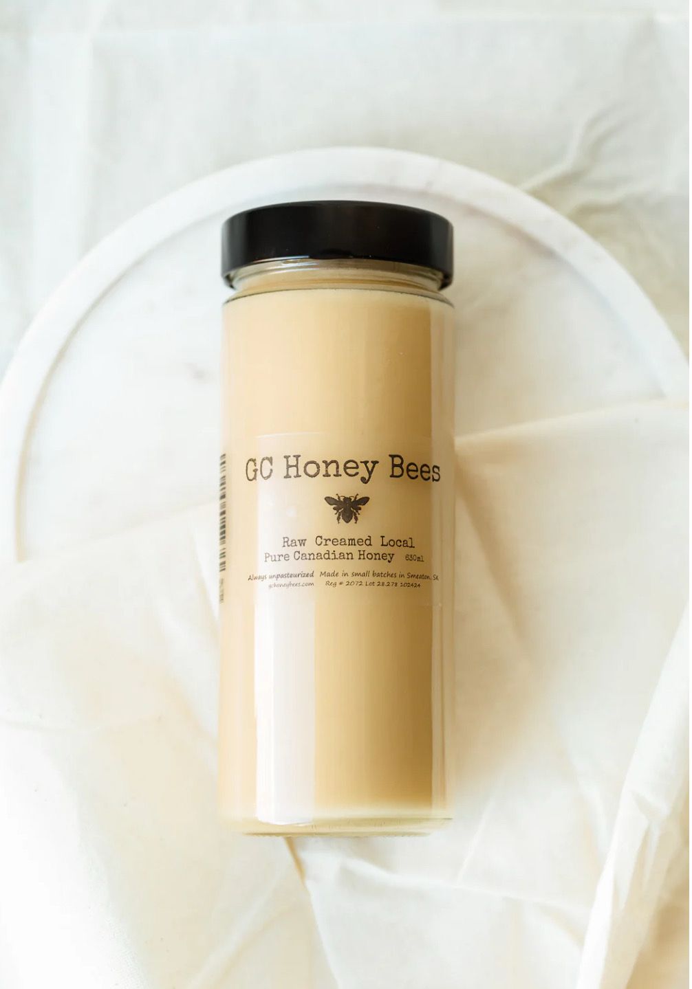 Raw Local Creamed Honey (630ml)