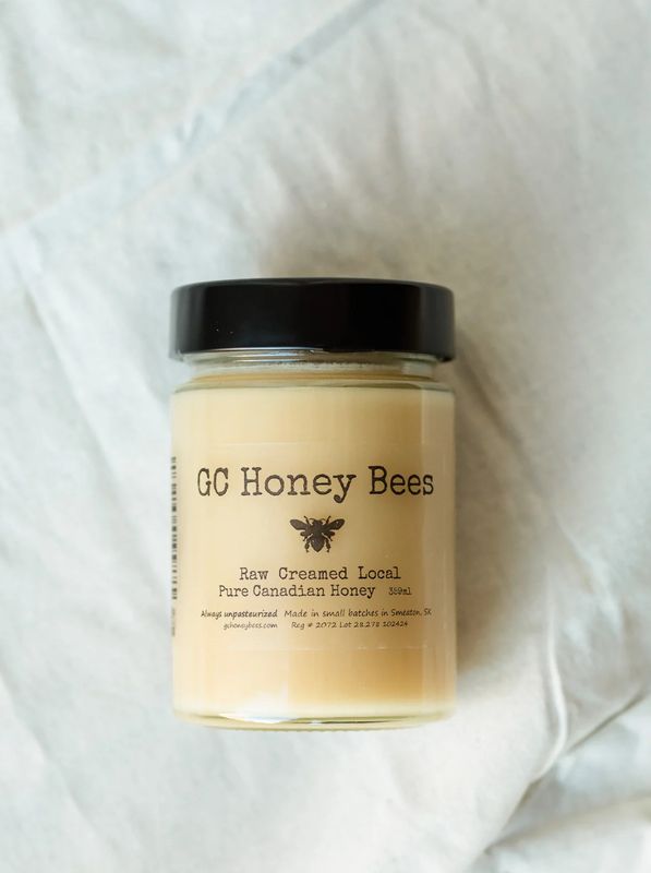 Raw Local Creamed Honey (359ml)