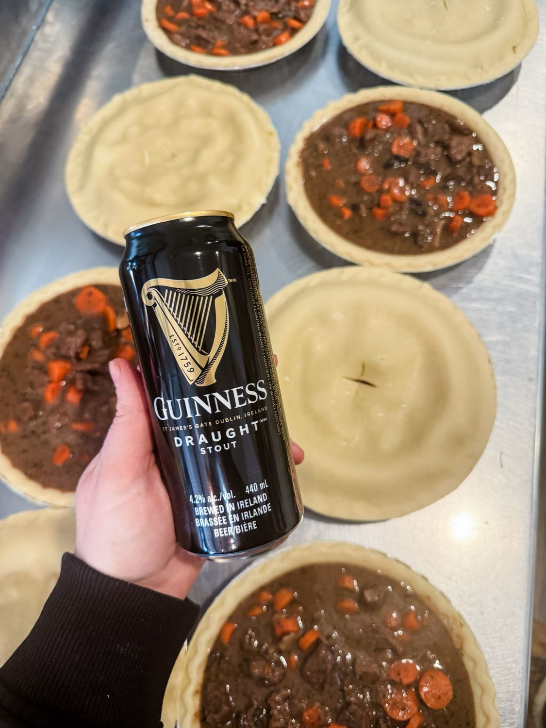 Steak And Guinness Pie