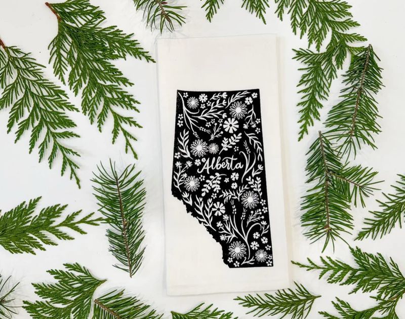 Alberta Organic Cotton Tea Towel