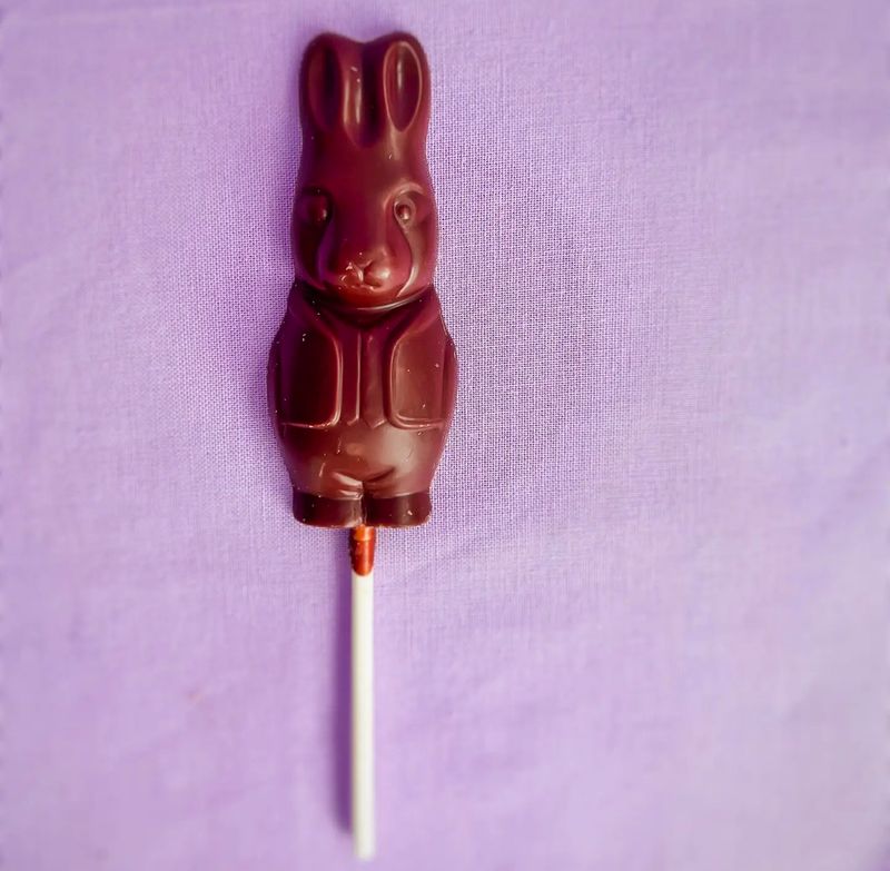 Mr. Bunny Chocolate Lollipop