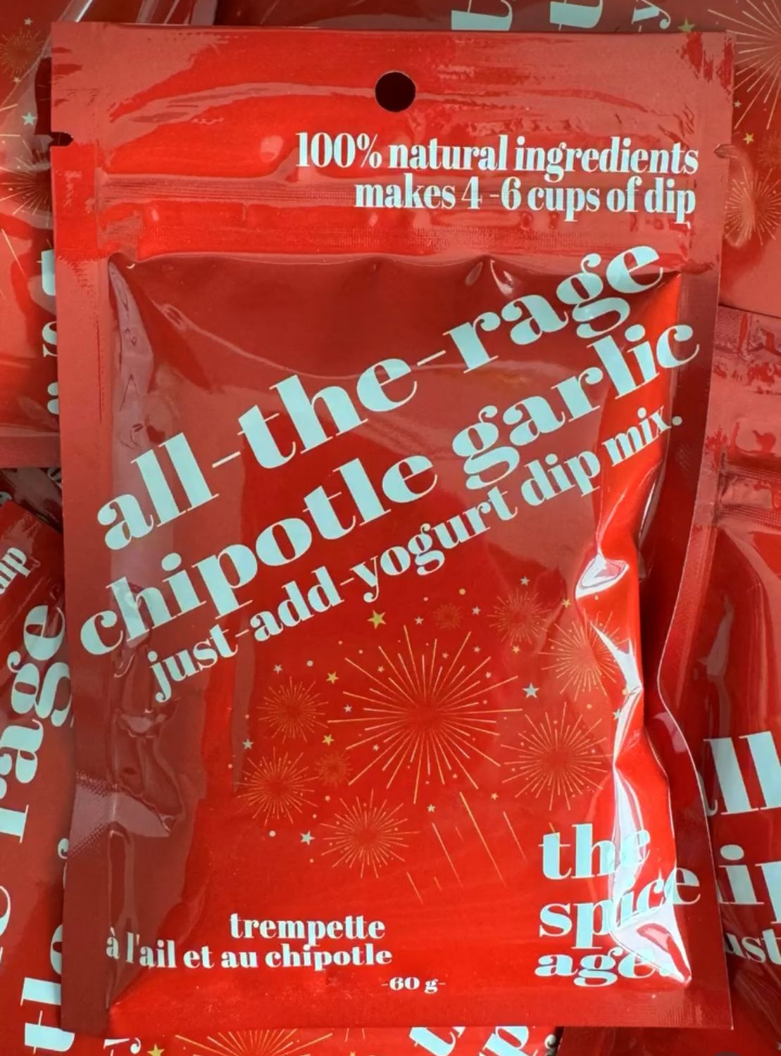 All-the-rage chipotle garlic dip mix (60g)