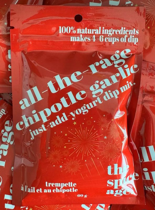 All-the-rage chipotle garlic dip mix (60g)