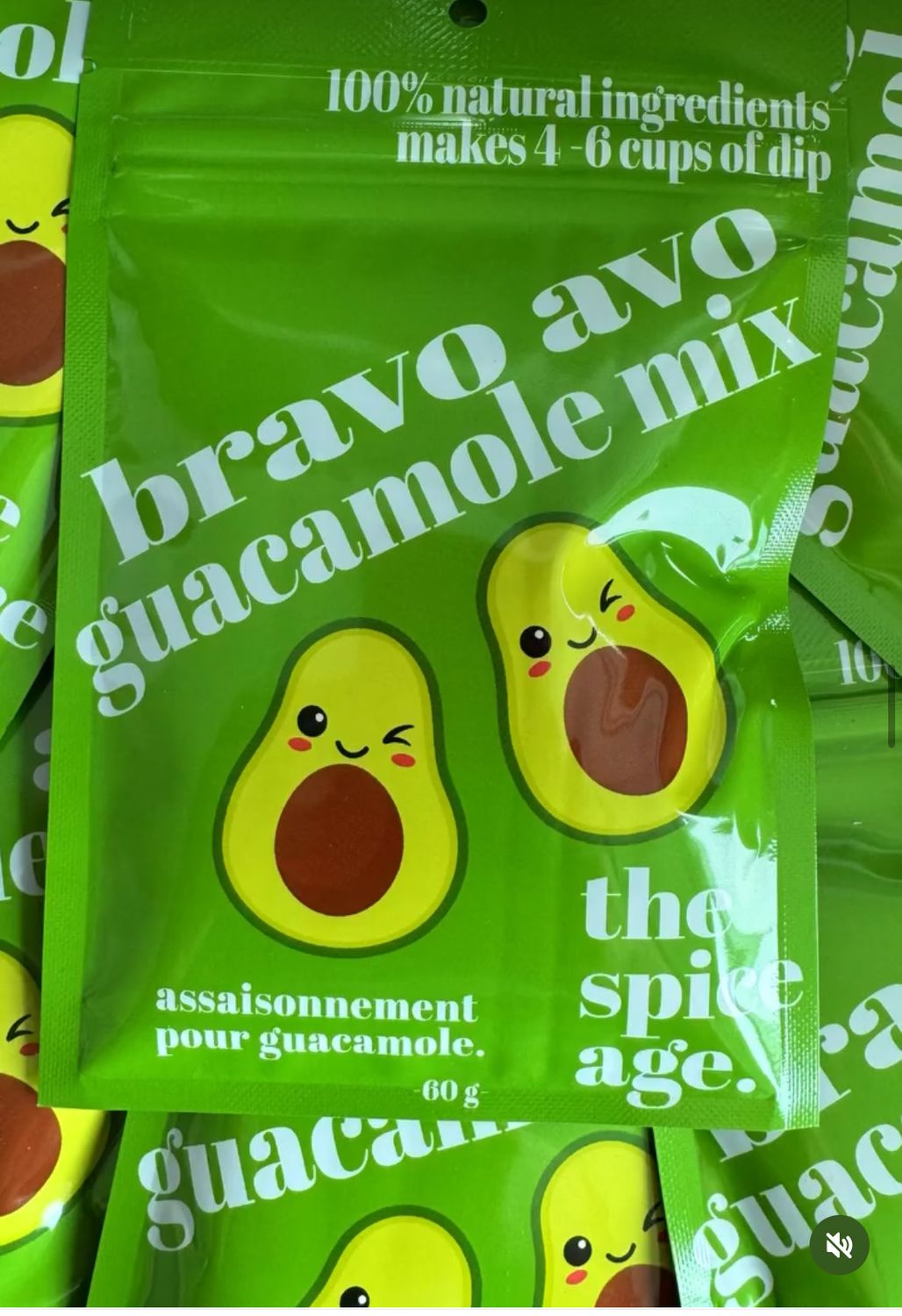 Bravo avo guacamole mix (60g)