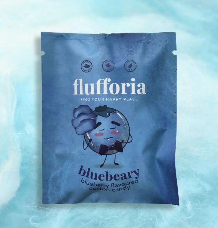 Bluebeary | Flavoured Cotton Candy | Organic Sugar