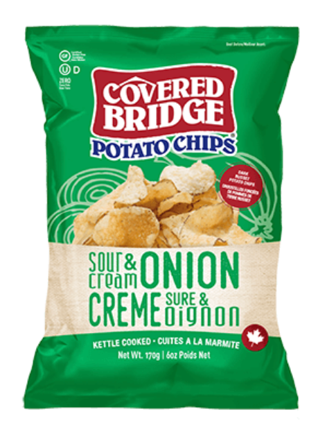 Sour Cream &amp; Onion Chips (170g)