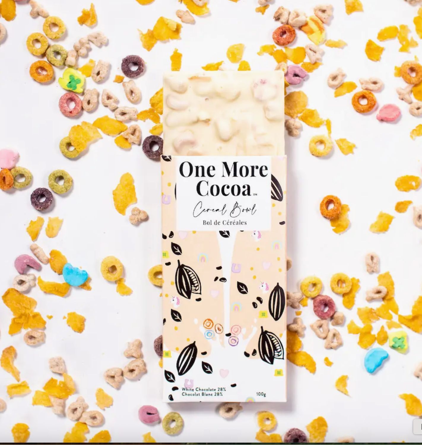 Cereal Bowl White Chocolate Bar (100g)