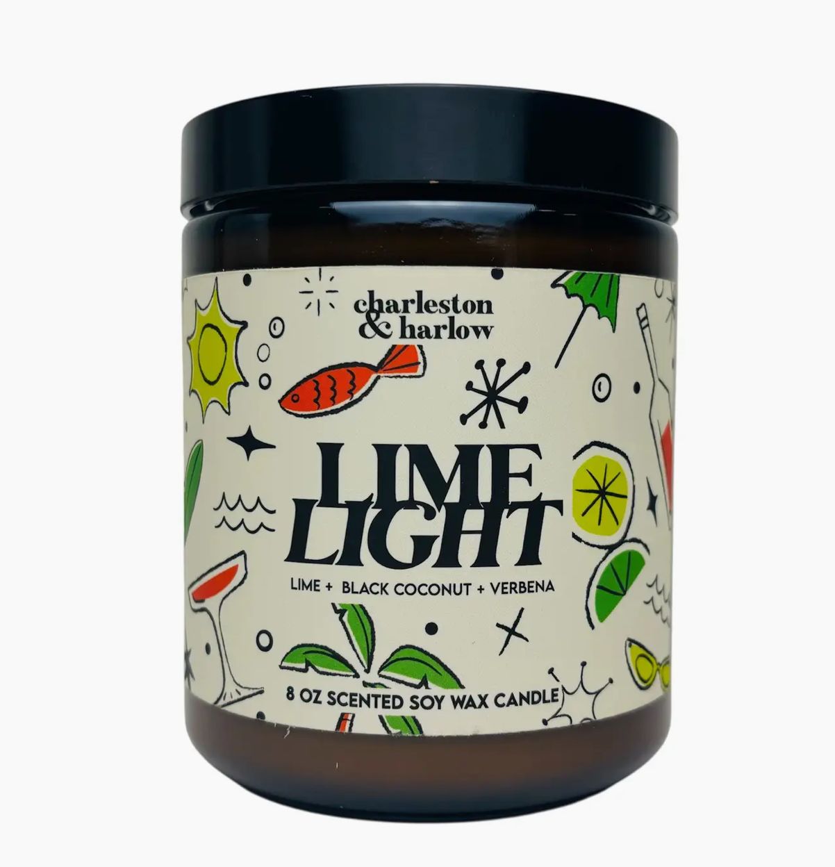 Lime Light 8 oz Soy Wax Candle